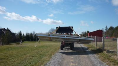 Transporting The Footbridge