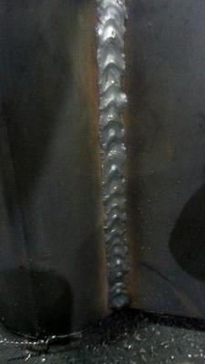 downhill mig weld