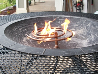 Gas Fire Pit Build, How Do You Make A Gas Fire Pit