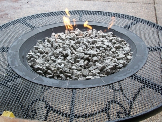 propane gas fire table