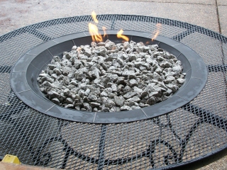 gas fire pit