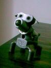 miniature scrap metal dog