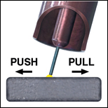 push pull welding technique