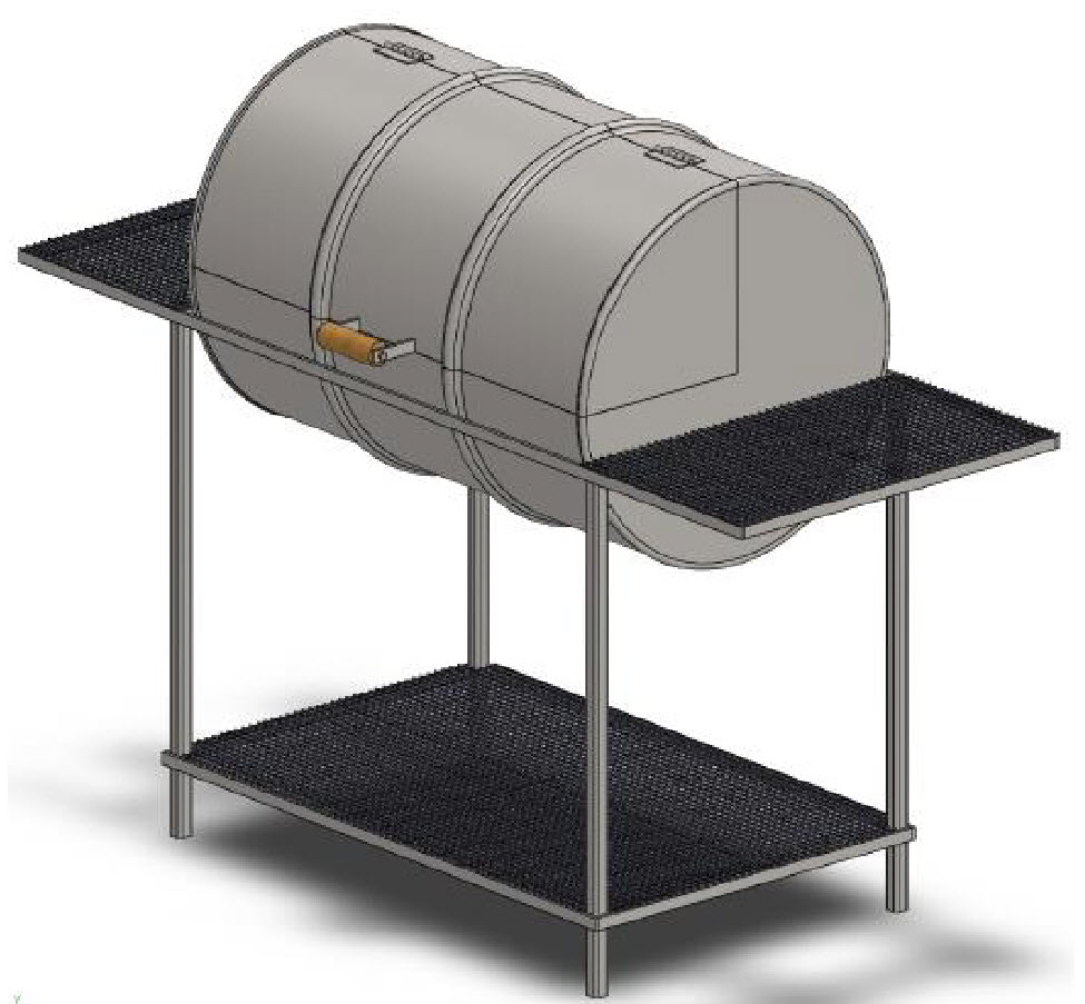 55 gallon drum grill