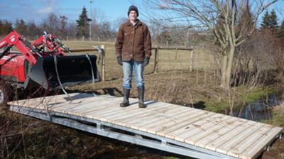 Footbridge For Livestock