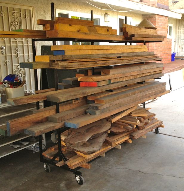full lumber rack