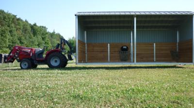 Livestock Shelter and Feed Station