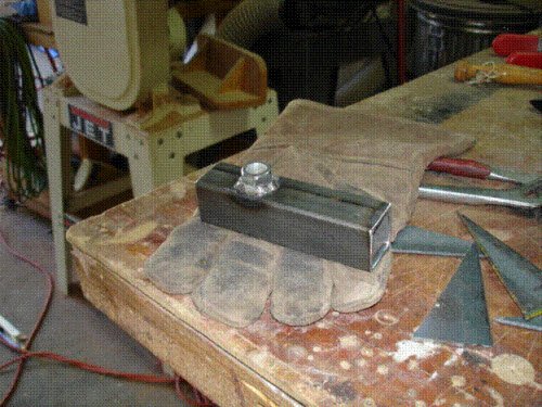 side table bracket fabrication