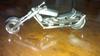 mini motorcycle scrap metal sulpture